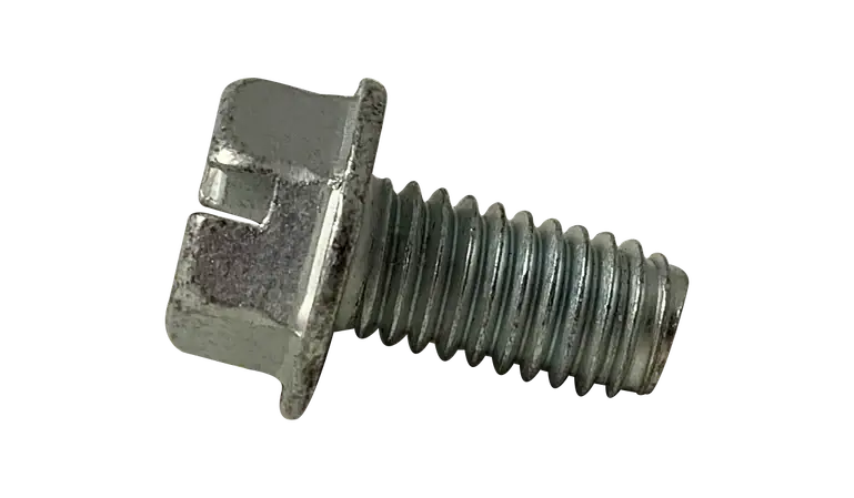 [1500 BULK] Thread Rolling Screws Slotted Indented Hex Washer Head Steel Zinc & Waxed Tri-Lobe 5/16-18 X 1 Taptite Screws Alternative Holiday Sale