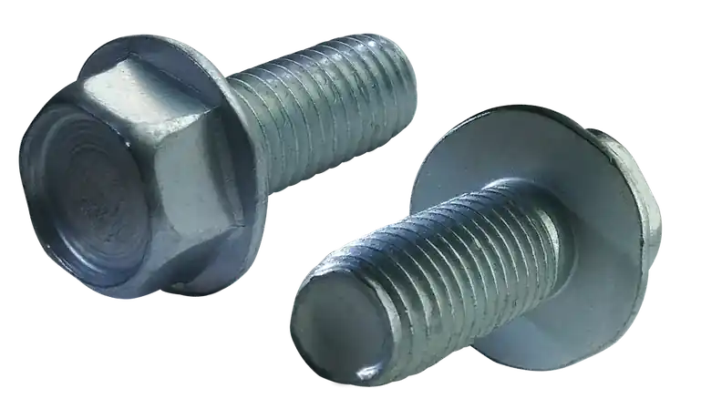 [1000 BULK] Thread Rolling Screws Unslotted Indented Hex Washer Head Steel Zinc & Waxed Tri-Lobe 5/16-18 X 1-1/4 Taptite Screws Alternative Special Offer