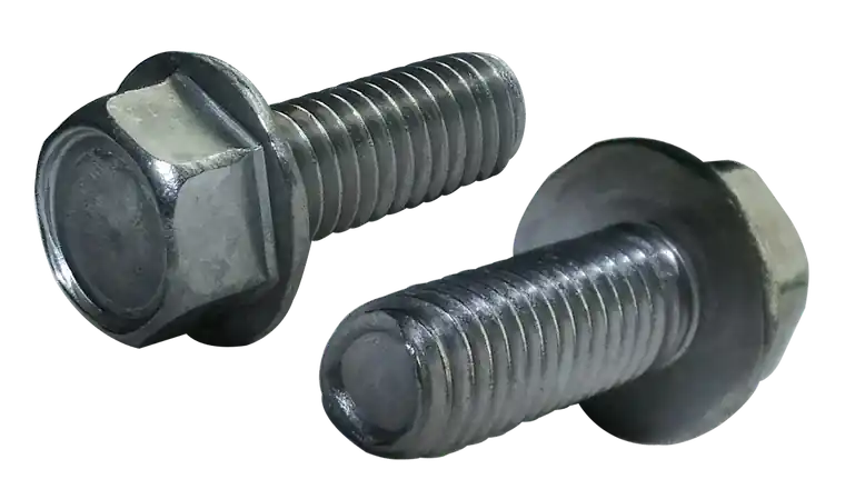 [10000 BULK] Thread Rolling Screws Unslotted Indented Hex Washer Head 410 Stainless Steel Tri-Lobe 6-32 X 1/4 Taptite Screws Alternative Reduced Price