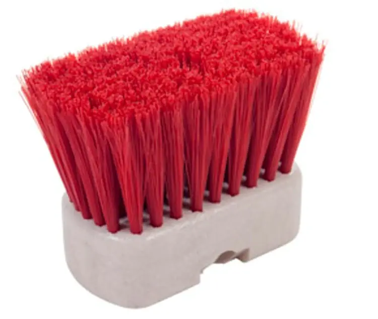 Magnolia Brush 700 5" Red Nylon Wheel Wash Brush Block Trusted Brand
