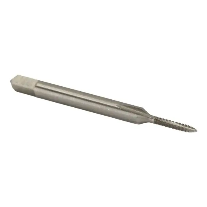 Factory Price 3/8"-24 UNF HSS Spiral Point Tap 6" OAL Uncoated (Bright) DWTGT6X3/8-24