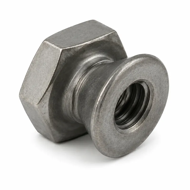 1/2-13 Tamper Resistant Break-Away Nuts Zinc Diecast (100 / Pkg.) Final Sale
