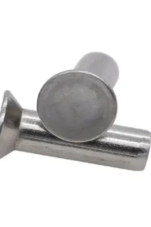 [400 PKG] Solid Rivets Round Head 18/8 Stainless Steel 1/8 X 1/2 Best Seller