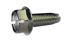 6-32 X 5/16" Type 1 Thread Cutting Screws Indented Hex Washer Head Slotted Drive Steel Zinc & Bake (10000 / Pkg.) Factory Price