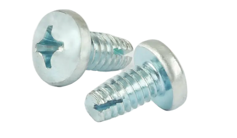 Grab Now 8-32 X 5/16" Type 1 Thread Cutting Screws Pan Head Phillips Drive Steel Zinc & Bake (10000 / Pkg.)