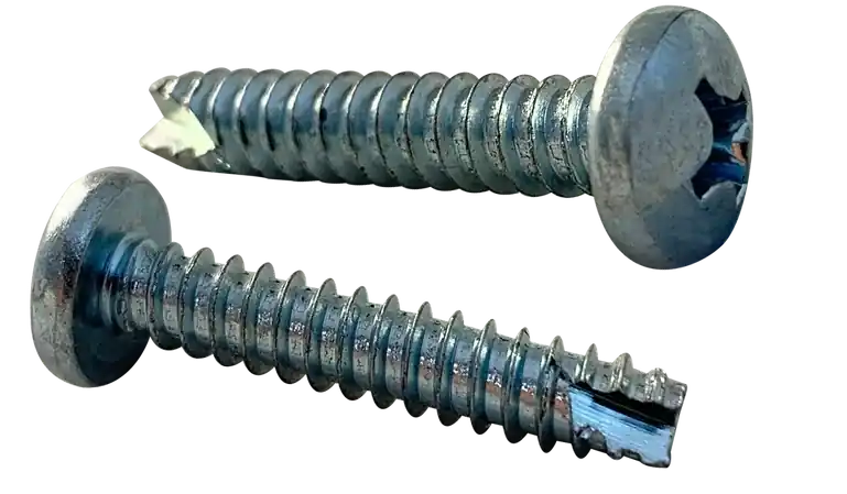 One Day Deal 2-32 X 7/16" Type 25 Thread Cutting Screws Pan Head Phillips Drive Steel Zinc & Bake (10000 / Pkg.)