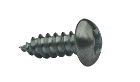 Bargain 10 X 3/8" Type B Self Tapping Sheet Metal Screws Round Head Phillips Drive Steel Zinc & Bake (8000/Pkg.)