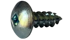 Fresh Stock 8 X 1-1/4" Type A Self Tapping Sheet Metal Screws Pan Head Square Drive Steel Zinc & Bake (4000/Pkg.)