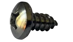 12 X 1-3/4" Type A Self Tapping Sheet Metal Screws Pan Head Phillips Drive 18/8 Stainless Steel (1000/Pkg.) Crafted
