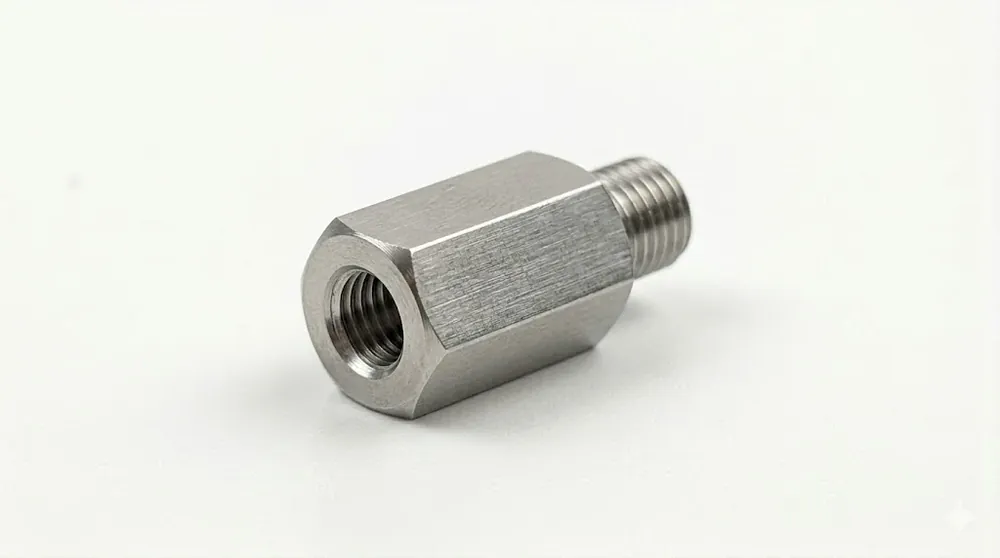 1/4" Hex X 3/4" Swage Standoffs 6-32 Thread 1/32" Panel Passivated Stainless Steel (250 / Pkg.) Big Sale