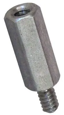 Flash Sale .156" AF X 4-40 X 7/16" Hex Male-Female Standoffs Aluminum (250 / Pkg.)