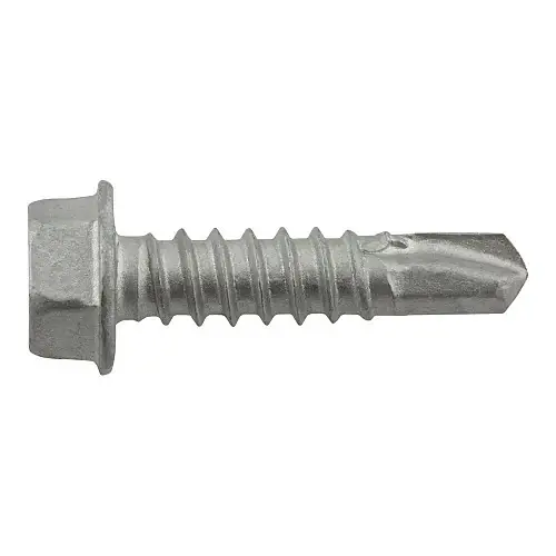 Price Cut 1/4"-14 X 1-1/2" DeWalt Dril-Flex Self-Drilling Screws Hex Washer Head Point Type 3 Carbon Steel DFSEAF841 (2000/Pkg.)
