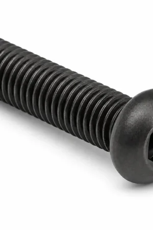 Hot Picks 8-32 X 3/4" Tamper Resistant Machine Screws Button Head Pin-In Hex Socket Drive Alloy Steel Black Oxide (100 / Pkg.)