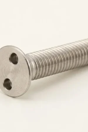 Top Rated 5/16-18 X 3-1/2" Tamper Resistant Machine Screws Flat Head Spanner Drive 18/8 Stainless Steel (100 / Pkg.)