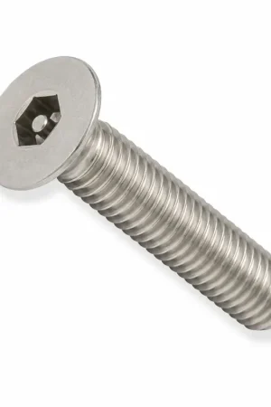 Reduced Price 1/4-20 X 3" Tamper Resistant Machine Screws Flat Head Pin-In Hex Socket Drive 18/8 Stainless Steel (100 / Pkg.)