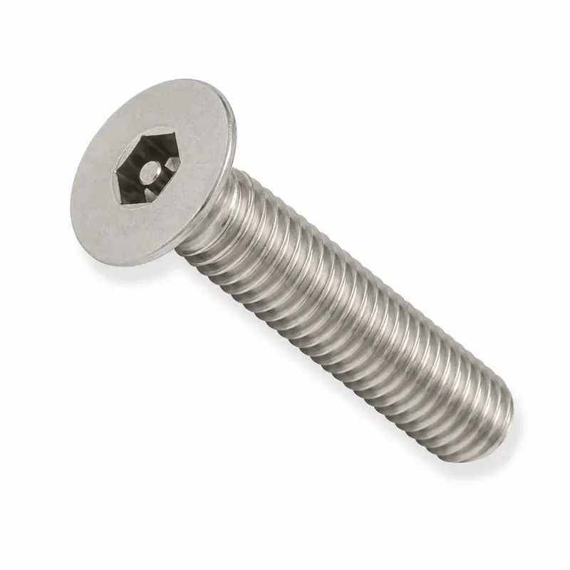 Reduced Price 1/4-20 X 3" Tamper Resistant Machine Screws Flat Head Pin-In Hex Socket Drive 18/8 Stainless Steel (100 / Pkg.)