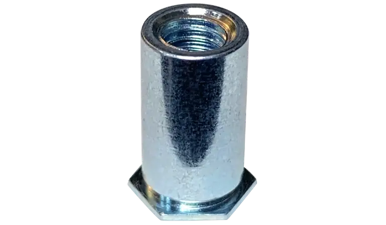 6-32 X 3/4" Self-Clinching Standoffs Through Threads Hardened Steel Heat Treated Zinc & Bake Plated (1000 / Pkg.) Today Only