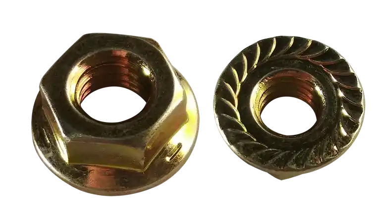 Price Cut 1/2"-13 Lock Nuts Grade 8 Steel Zinc Yellow P/N NRL8 (250 / Pkg.)