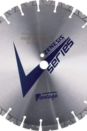 Best Choice Diamond Vantage 2016EVSWZX4 20" x 0.165" x 1" Walk Behind Saw Diamond Blade for Concrete ZENESIS VS SERIES PRO 12mm Segments