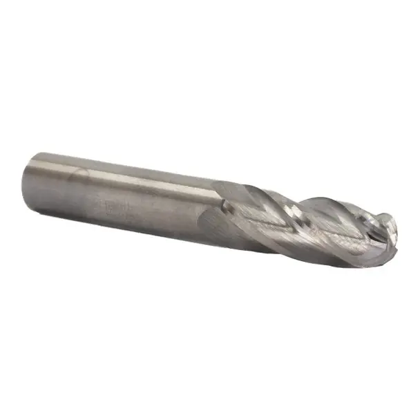 Markdown 5/16" X 3/4" 4 Flute Single End Ball End End Mill Solid Carbide 5/16" Shank MMO5/16-4FSE-BN