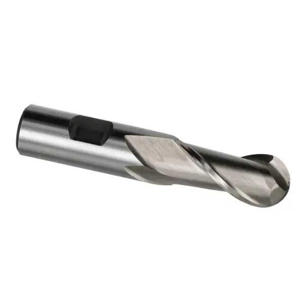 1-1/2" X 2-1/2" 2 Flute Single End Ball End End Mill HSS 1-1/4" Shank DWCT1164 Luxury