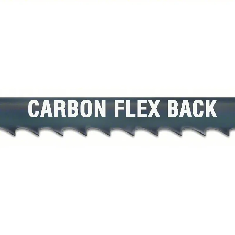 Best Seller 3/8" X .025" 06 TPI QuikSilver HEF Flex Back Hook Carbon Band Saw Blade (250 ft / Coil) MK Morse ZHEBH06