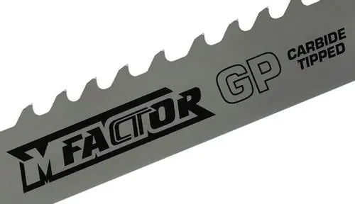 Luxury 2" X .063" .75/1 TPI M-Factor GP Carbide Tipped Band Saw Blade (125 ft / Coil) MK Morse ZCTQGP.75/1