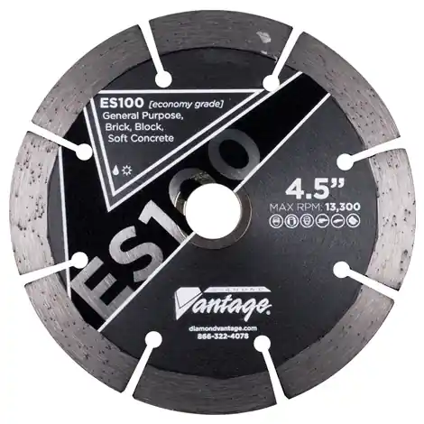 Diamond Vantage 0525CDPX0-1 5" x 0.250" Diamond Blade for Tuck Point/Concrete Masonry ES100 New Release