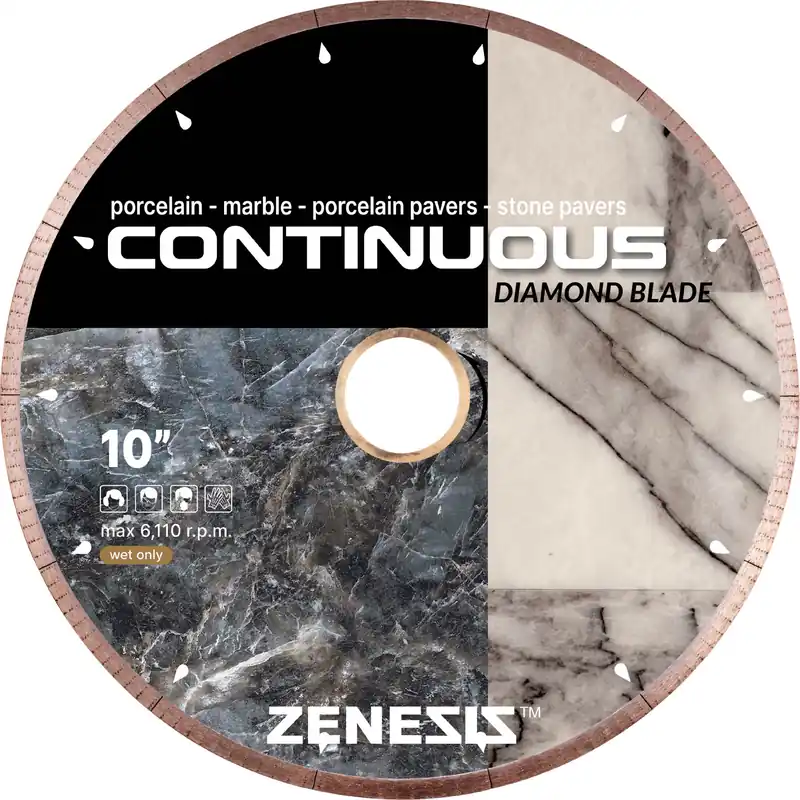 Diamond Vantage S-0806UTZ 8" x 0.060" Diamond Blade for Tile/Porcelain/Hard ZENESIS TILE In Demand