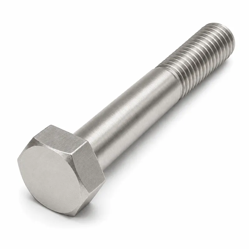 New Release 1-1/4-7 X 5" Heavy Hex Cap Screws 18/8 Stainless Steel Partially Threaded (2 / Pkg.)