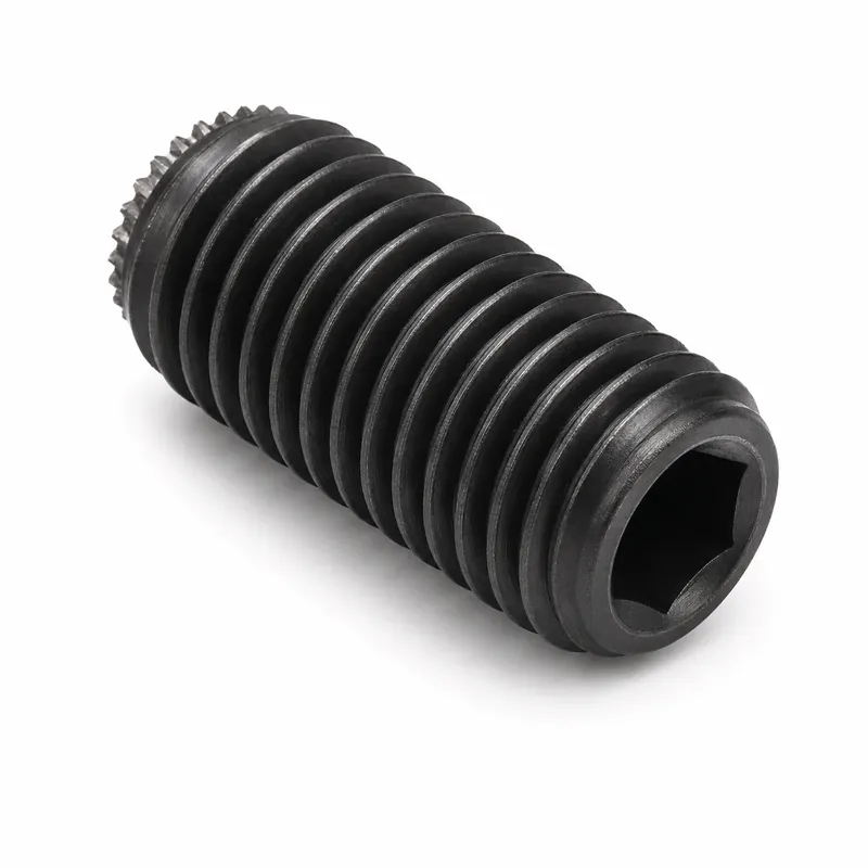M4 X 20mm Knurled Cup Point Socket Set Screws Alloy Steel (100 / Pkg.) While Supplies Last