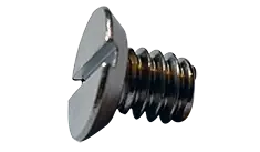 Affordable 12-24 X 2-1/2" Flat Head Machine Screws Slotted Drive 18/8 Stainless Steel (100 / Pkg.)