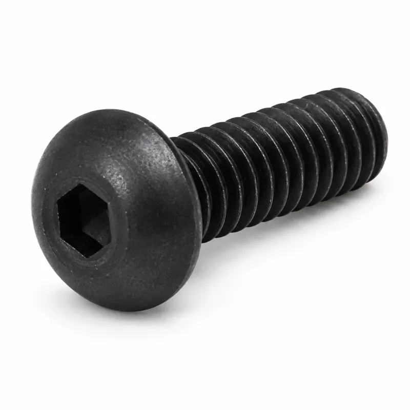 Authentic HOLO-KROME 64078 1/2-13 X 1-1/4" Socket Cap Screws Button Head Hex Socket Drive Alloy Steel Thermal Black Oxide (25 / Pkg.)