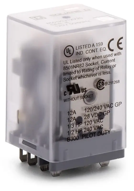 Square D 8501KU12V20 General Purpose Relay Fresh Stock
