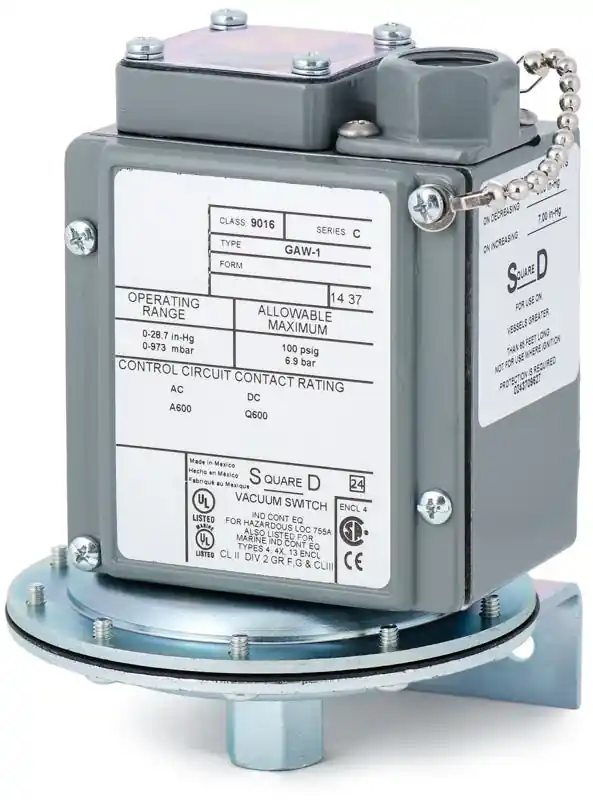 While Supplies Last Telemecanique 9016GAW1 Pressure Switch