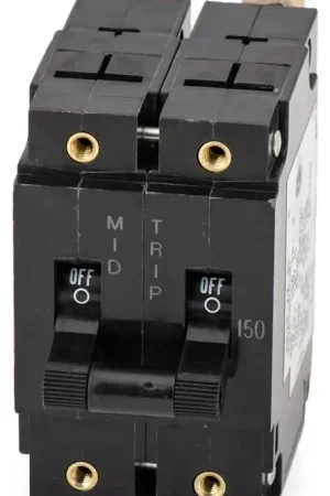Eaton / Heinemann AM1P-Z2-3W - 150A 2 Pole Molded Case Circuit Breaker Top Rated