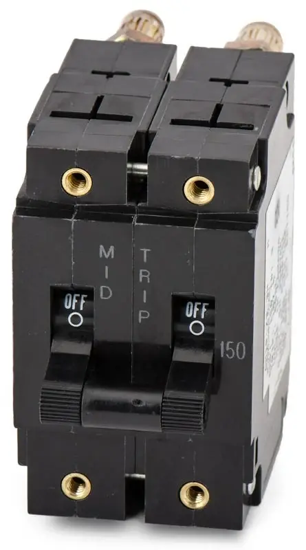 Eaton / Heinemann AM1P-Z2-3W - 150A 2 Pole Molded Case Circuit Breaker Top Rated