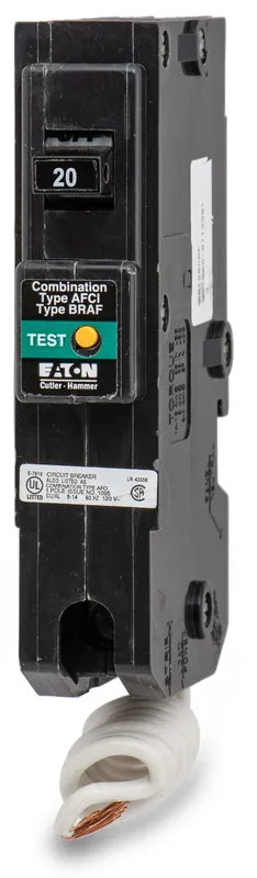 Eaton / Cutler-Hammer BR120CAF - 20A AFCI Miniature Circuit Breaker Fast Shipping