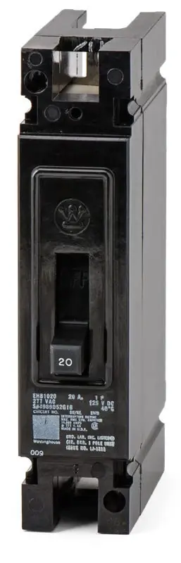 Best Price Eaton / Cutler-Hammer EHB1020 - 20A 1 Pole Molded Case Circuit Breaker