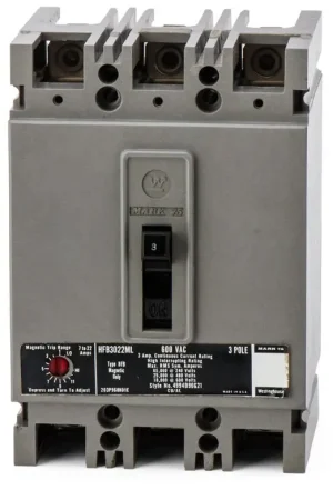 Genuine Eaton / Cutler-Hammer HFB3022ML - 3A 3 Pole Motor Circuit Protector