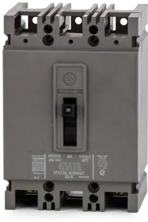 Save Now Eaton / Cutler-Hammer HFB3030 - 30A 3 Pole Molded Case Circuit Breaker