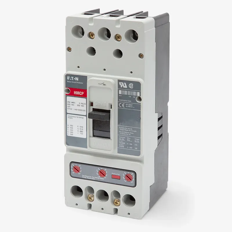 Discount Eaton / Cutler-Hammer HMCP250W5 - 250A 3 Pole Motor Circuit Protector