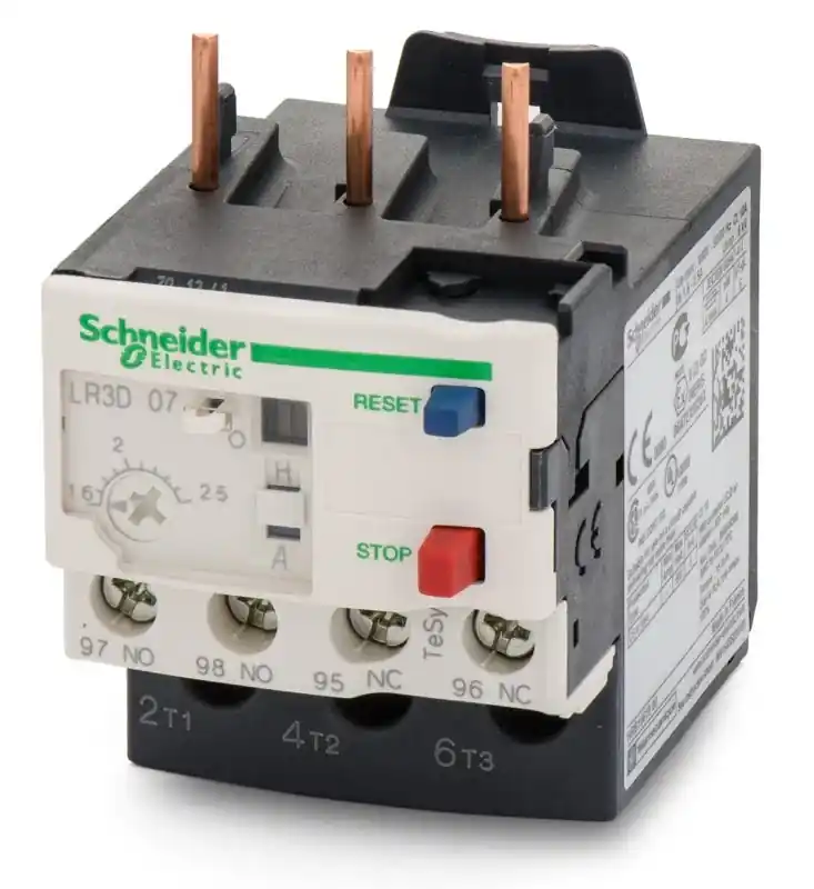 Square D LR3D07 Overload Relay Time-Limited