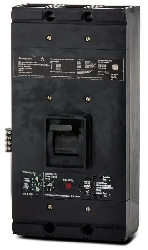 Holiday Sale Eaton / Cutler-Hammer MCG3800F - 800A 3 Pole Molded Case Circuit Breaker