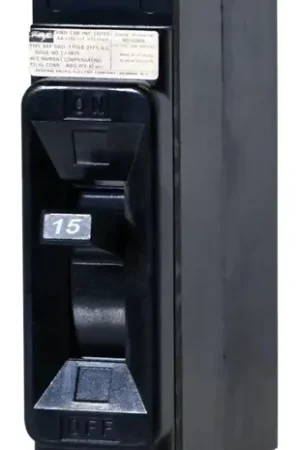 Popular Federal Pacific NEF114015 - 15A 1 Pole Molded Case Circuit Breaker