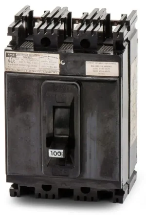 Federal Pacific / American NEF431100 - 100A 3 Pole Molded Case Circuit Breaker Low Price