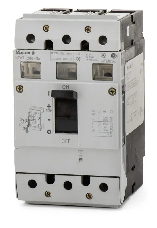 Fan Favorite Eaton / Moeller NZM7-200-NA - 200A 3 Pole Molded Case Switch