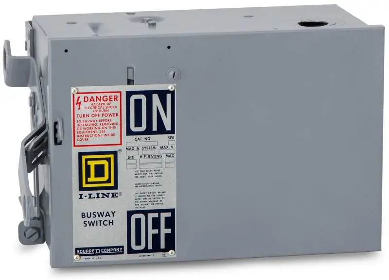 Square D PQ3206 Fusible Bus Plug Clearance