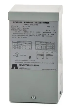 Save Now ACME T-1-81050 Buck-Boost Transformer