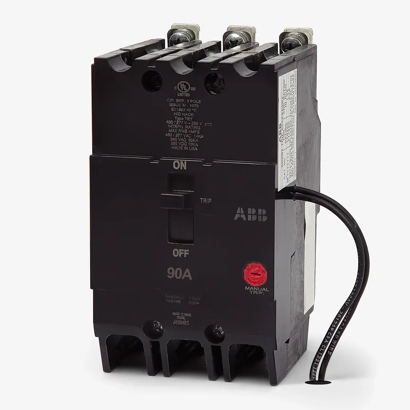 ABB / General Electric TEY390ST12 - 90A 3 Pole Molded Case Circuit Breaker Free Returns